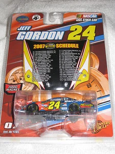 2007 NASCAR Jeff Gordon #24 Chevrolet 1:64 Scale Stock Car Hood Magnet Hendrick - Picture 1 of 2