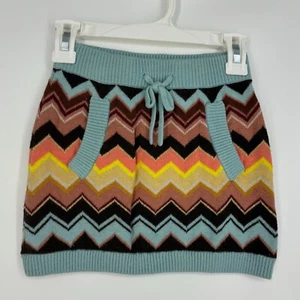 Maglione Missoni per Ragazze Target XS Maglia Gonna Multicolore Chevron Coulisse - Foto 1 di 6