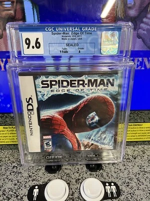 2011 Nintendo DS Spider-Man Edge Of Time Graded CGC 9.6 A Sealed Spiderman NEW - Image 1 of 4