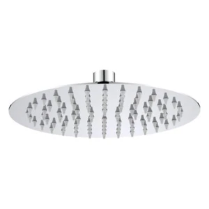 SOFFIONE DOCCIA ACCIAIO INOX AISI 304 TONDO DM.30 CM. CROMO LUCIDO ANTICALCARE - Foto 1 di 8