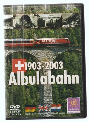 Albulabahn 1903 - 2003 (DVD) Van Den Burg ~ Swiss Railway DVD - Image 1 of 3
