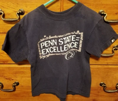 Camiseta azul para niños talla 5-6~ Starter~ Camisa Penn State Foto 1 de 4