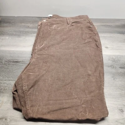 Pantalones de pana para mujer Old Navy marrón tiro alto acampanados talla 16 Foto 1 de 4