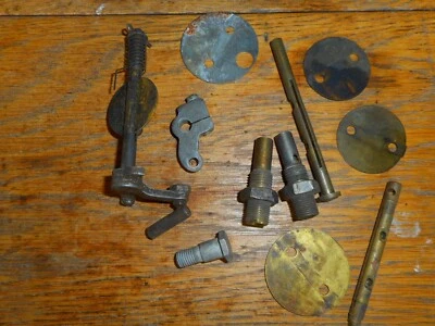 Lote de piezas de carburador Indian Harley 1930-51 Chief Panhead J Linkert Schebler Foto 1 de 4