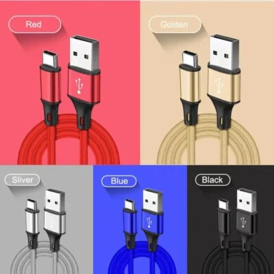 For Samsung Galaxy A02s A14 A32 A42 A52 Type-C Charging Cable Fast Charger Lead - Image 1 of 4