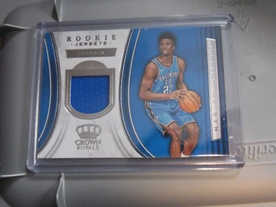 2018-19 Crown Royale Hamidou Diallo Rookie Jersey Relic RC Thunder - Image 1 of 2