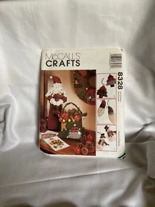 Holiday Pattern McCall's Crafts 8328 Christmas - Picture 1 of 2