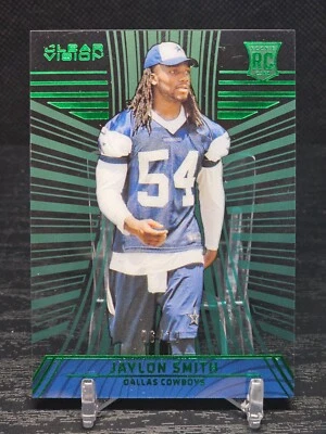 2016 Panini Clear Vision Jaylon Smith Emerald RC Rookie /19 Dallas Cowboys - Image 1 of 2