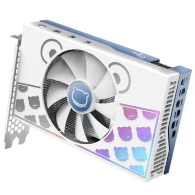 YESTON RX6500XT 4GB Cute Pet 64bit GDDR6 GPUDP+HDMI 6PIN 172*101*41mm - Image 1 of 4