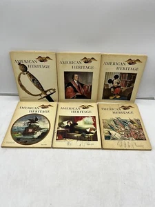 6 Vintage Hardback Books American Heritage Complete Set 1968 Volumes 1-6 XX-XIX - Bild 1 von 9