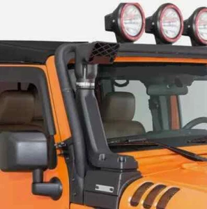 Snorkel Kit For Jeep Wrangler JK Air Intake 2007-2018 Black - Picture 1 of 4