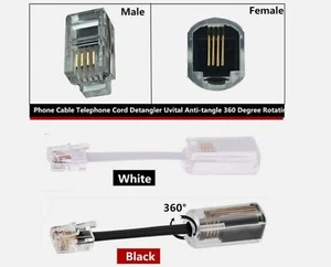1 Stück Neu 4P4C RJ9 RJ10 RJ22 Telefon Internet Module Stecker Verbindungskabel - Bild 1 von 10