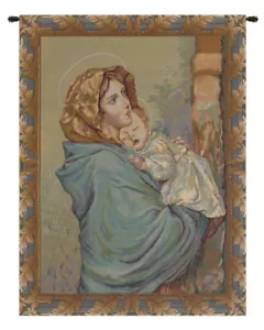 Madonna von Ferruzzi religiöser italienischer Wandteppich Wandkunst hängen (neu) 24x20 Zoll - Bild 1 von 5