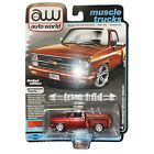 Auto World Muscle Trucks 1983 Chevrolet Silverado Fleetside 1/64 jouets de voiture moulés sous pression
