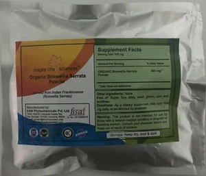 ORGANIC Boswellia Serrata Powder (Indian frankincense) Pure & High Quality - Bild 1 von 2