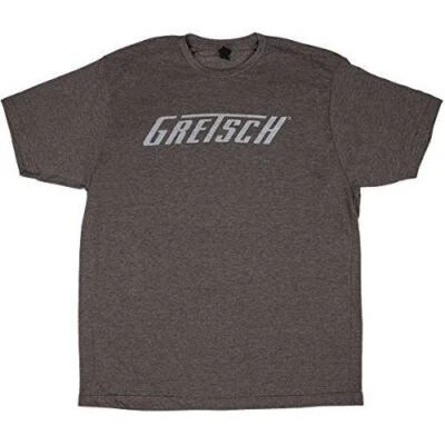 Gretsch Logo Graphic T-Shirt in Heather Gray - Mens Size Small #0994874406 - Image 1 of 3