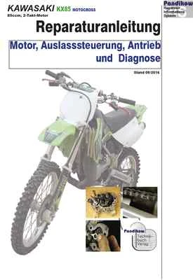 Reparaturanleitung RIS f. Kawasaki KX85 Motocross Motor Antrieb Diagnose Gemisch - Bild 1 von 3