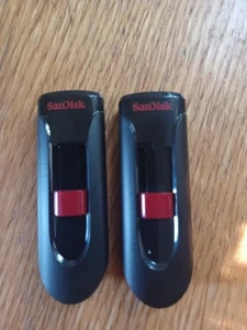SanDisk 128GB Cruzer Glide USB Flash Drive, Junk Drive, Pack of 2 - Photo 1/4