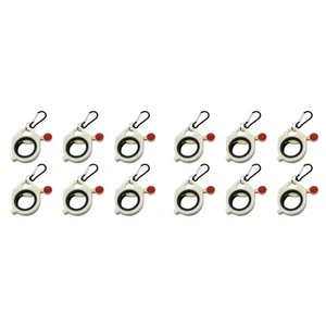 12pcs Fluorescent Cable Tie Organizer Storage Cable Tie Holder Portable6111 - Afbeelding 1 van 6