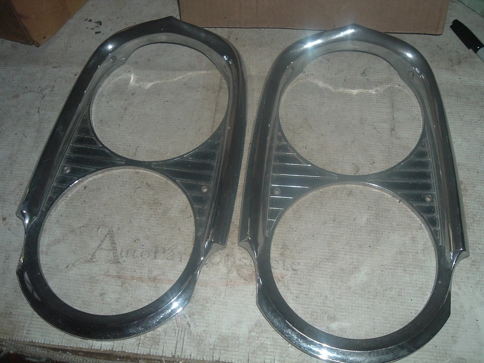 Pontiac Catalina Bonneville 1964 faros biseles 1 pr usado muy bueno sin Pittin Foto 1 de 4