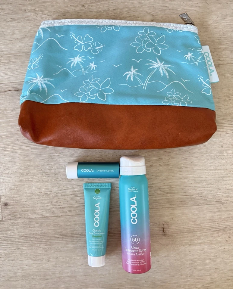 COOLA SPF Best Sellers Travel Set Organic  EXP 6/27