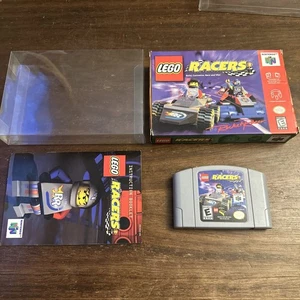 Lego Racers (Nintendo 64 N64) Complete CIB - Tested - Authentic - Picture 1 of 12