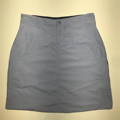 L.L. Falda Frijol Talla 6 Nylon Azul Senderismo Trekking Bolsillo Oculto en los Laterales 0GVT5 Foto 1 de 4