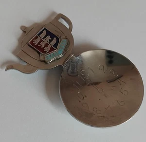 Souvenir Tea Caddy Spoon from Hastings - Picture 1 of 2