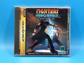 Fighters Megamix (Sega Saturn) (NTSC-J) Complete with Warranty Card - US Seller