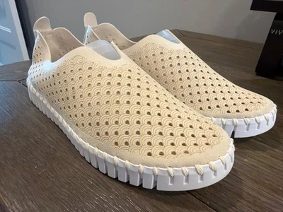 ILSE JACOBSEN Hornbak Tulip 139 Shoes Slip on Tan Comfort Women's US 7.5 EU 38 - Image 1 of 4