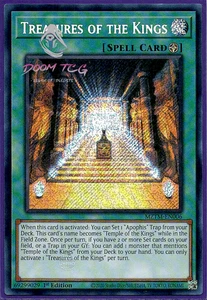 Yugioh! Treasures of the Kings  MZTM-EN006 (SCR) 1st Ed - Picture 1 of 1