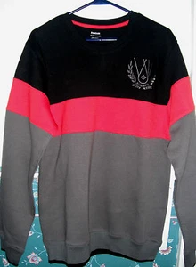 Neu mit Etikett Reebok Herren JW Crew bl/rot/grau Pullover Größe M normal $ 85 - Bild 1 von 8