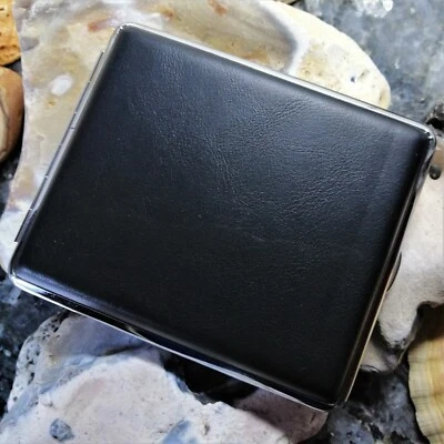 Zigarettenetui Zigaretten Etui Dose Box Leder Design für 100 mm Zigaretten No 13 - Bild 1 von 4
