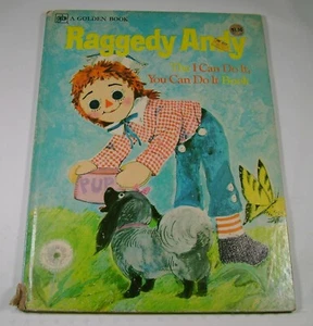 Big Golden book RAGGEDY ANDY hardcover Golden Press Norah Smaridge 1976 - Imagen 1 de 5