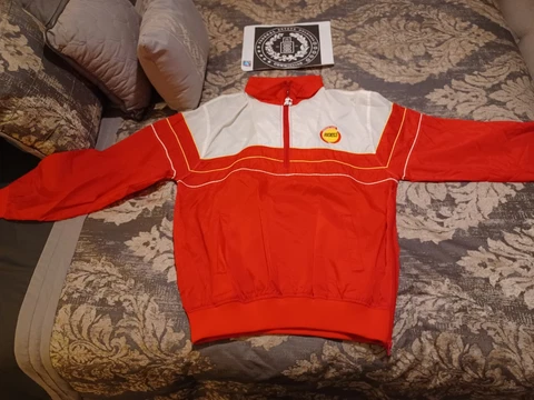 Houston Rockets STARTER Jacket Pullover - Large Cover