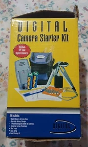 New Digital Camera Deluxe Starter Kit Stand Cleaning Kit & Charger *MAKE OFFER* - Picture 1 of 5