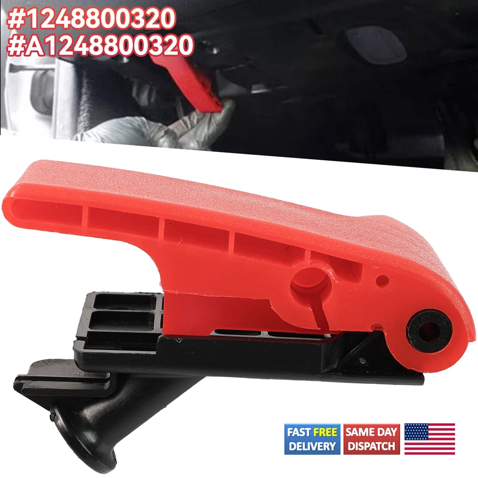 Hood Release Pull Handle Interior Car Dashboard Fit For Mercedes Benz 1248800320 Foto 1 de 4