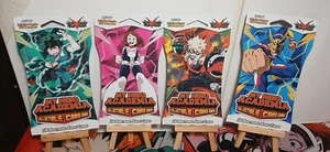 Booster packs X4 My Hero Academia Series 1.0 TCG BULK packs Sealed TCG Blister - Picture 1 of 2