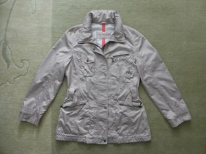 GIL BRET Damen Jacke, Parka mit Kapuze, Größe 38 Beige - Bild 1 von 12