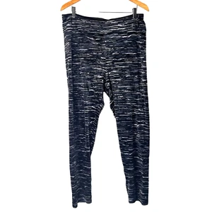 A293100 KUSCHELIGE DUDS Doppel Plüsch Velours Leggings Schwarz Struktur 1X - Bild 1 von 7