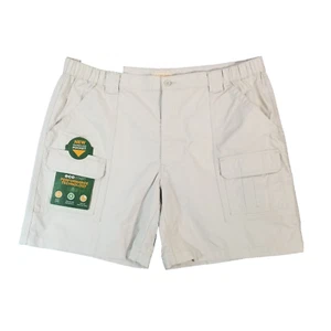 Savane cargo hiking shorts mens 42x7.5 tan off-white Comfort waist new with flaw - Picture 1 of 14