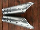 Medieval Steel Bra?ers - Medieval Knight Armor - Larp Hand Greaves /Guard 09