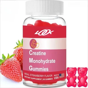 Creatin Monohydrat Strawberry FlavorGummies - Bild 1 von 8