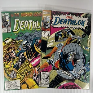 Deathlok #8, 12 Vol. 1 First solo series Marvel Comics 1992 VF/NM - Picture 1 of 9