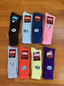 Vintage Ultimate Slouch Socks  Choice of Colors New With Tags
