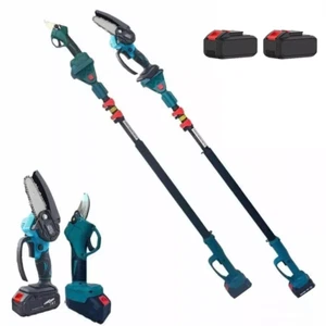 KIT POTATURA MINI MOTOSEGA 6" FORBICE CESOIA A BATTERIA 48V CON ASTA TELESCOPICA - Foto 1 di 2