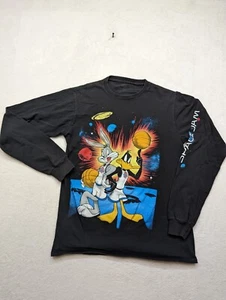 Camiseta negra manga larga Looney Tunes Space Jam para niños talla pequeña  - Imagen 1 de 11