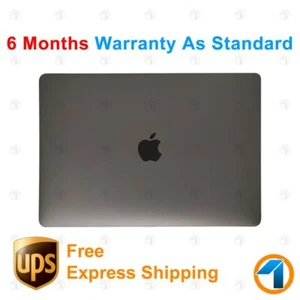 Replacement Macbook Pro 13" A1989 EMC: 3214 Retina Screen Assembly Mid 2018 Grey - Picture 1 of 6