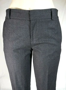 Damenhose anthrazitgrau Fischgrätmuster Wolle Stretch Club Monaco Ralph Lauren Größe 4 - Bild 1 von 8