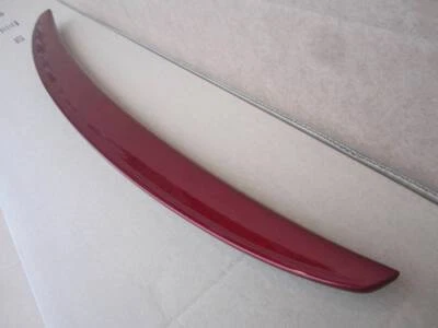 Ford Fiesta 2011 2012 2013 4 puertas sedán maletero trasero tapa alerón labio rojo rubí fabricante de equipos originales Foto 1 de 4